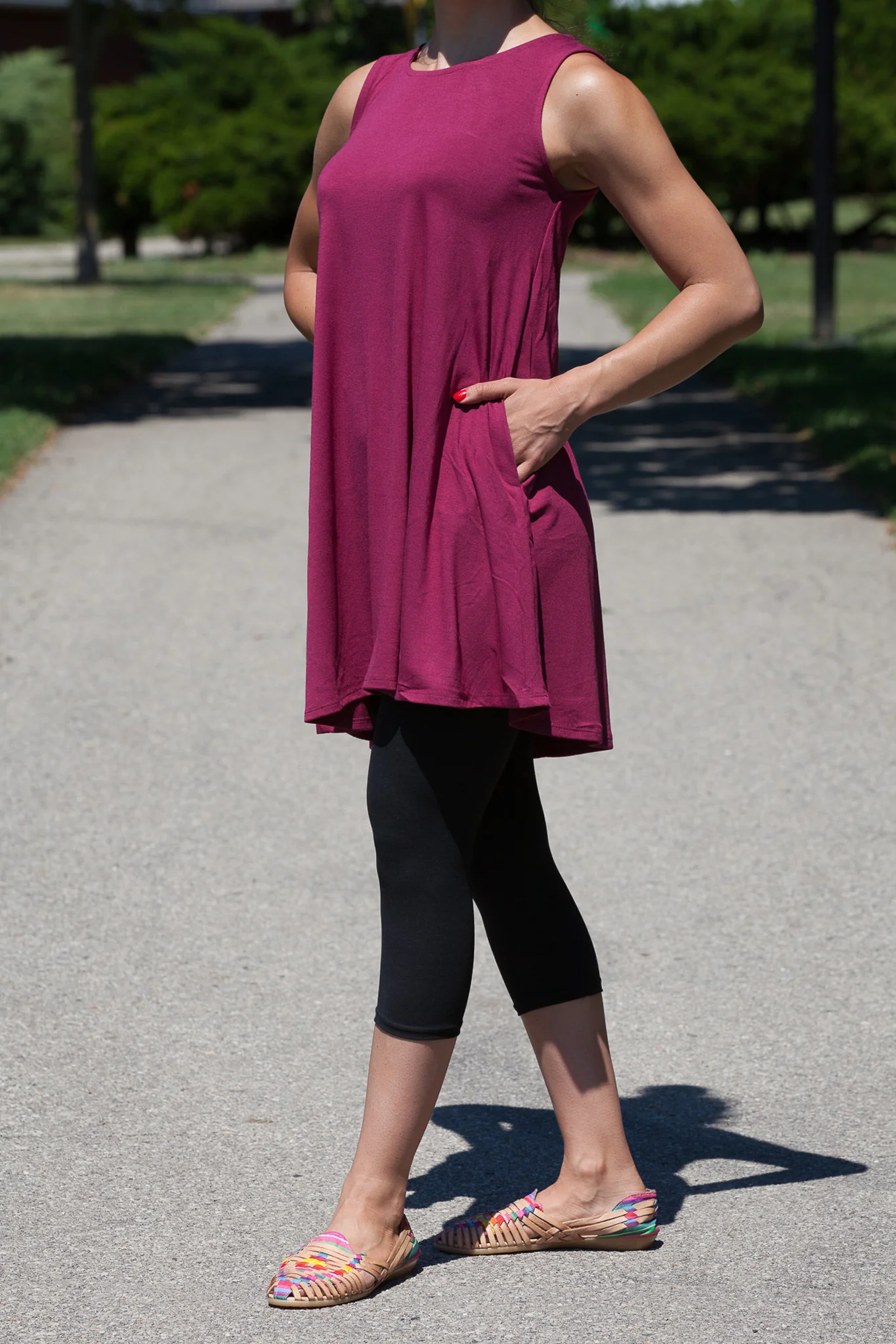 Long Tank Tunic (WITH POCKETS) - Image 18